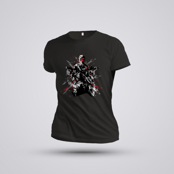 ARMY COOL T-SHIRT-UNISEX ADULT T-SHIRTS - Image 2