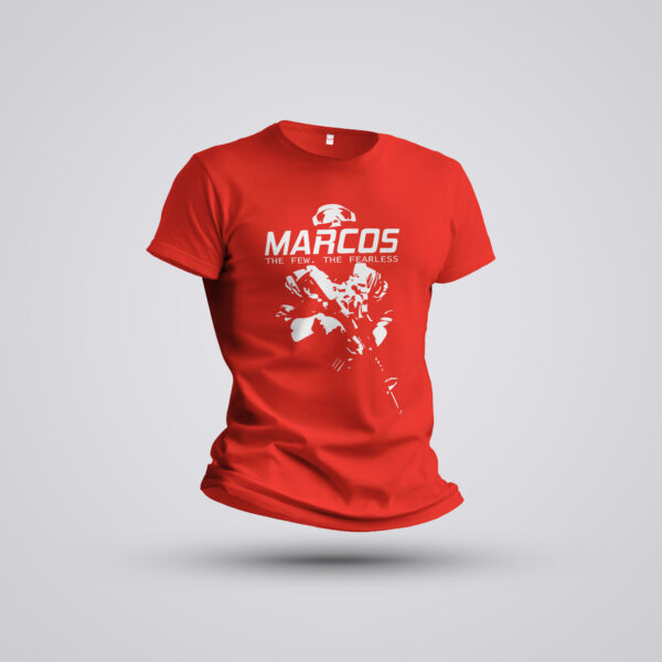MARCOS - THE FEW.THE FEARLESS-UNISEX ADULT T-SHIRTS - Image 3