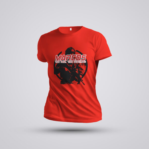 MARCOS UPATED PRINT - THE FEW.THE FEARLESS-UNISEX ADULT T-SHIRTS - Image 2