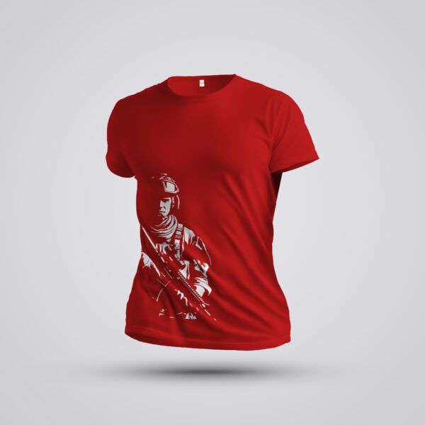 COMMANDO PRINT UNISEX ADULT T-SHIRTS - Image 3
