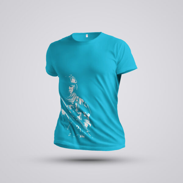 COMMANDO PRINT UNISEX ADULT T-SHIRTS - Image 4