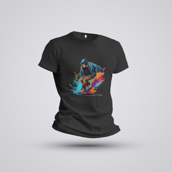 SKATER -UNISEX ADULT T-SHIRTS - Image 4