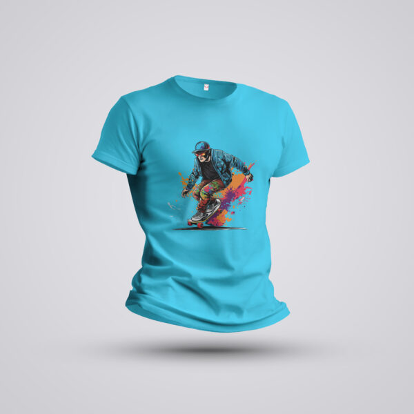 SKATER -UNISEX ADULT T-SHIRTS - Image 2