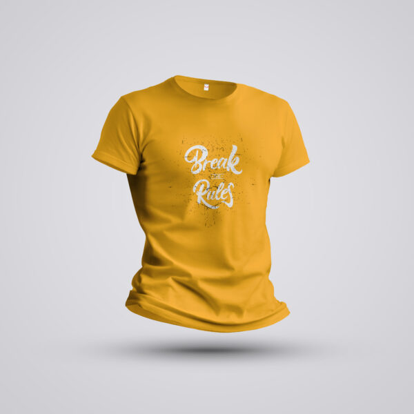 BREAK THE RULES-UNISEX ADULT T-SHIRT - Image 3