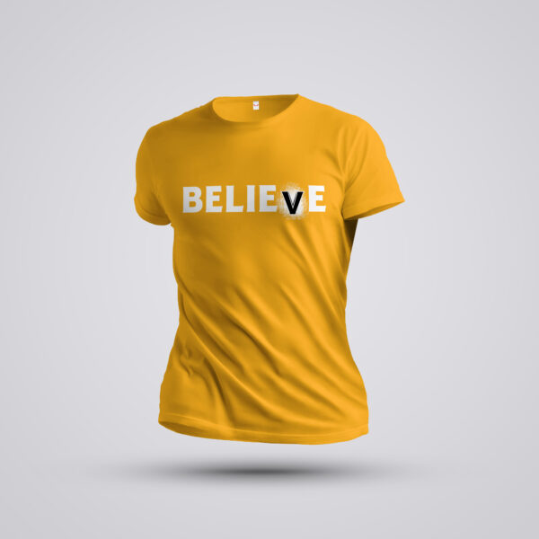 BELIEVE-UNISEX ADULTS T-SHIRTS - Image 3