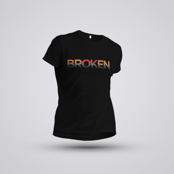 BROKEN-UNISEX ADULT T-SHIRT - Image 5