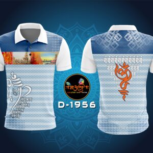 Ganesh print T-shirt (D-1956)