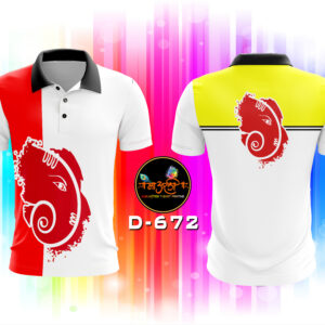 Shree ganesh T-shirt (D-672)