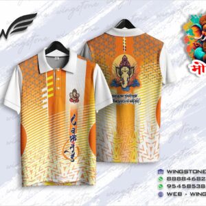 Digital ganpati T-shirt (W-09)