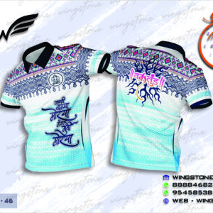 Ganesh chaturthi special designer printed T-shirt (W-46)